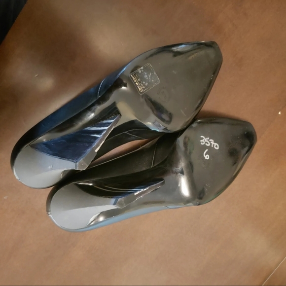 SOLDStella McCartney Heels Wooden Wedge Booties Leather Pumps - Picture 10 of 11